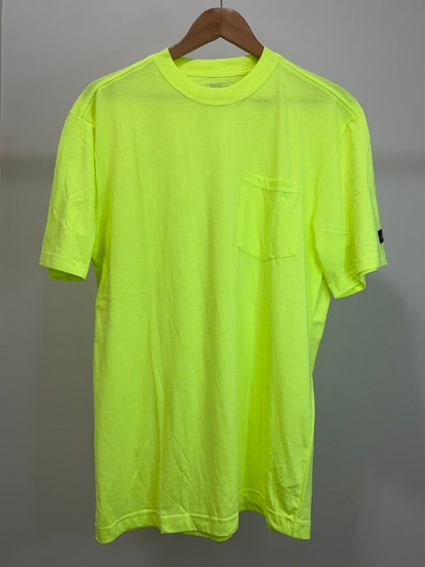 Genuine Dickies Neon Yellow Pocket Tee NWOT SzM