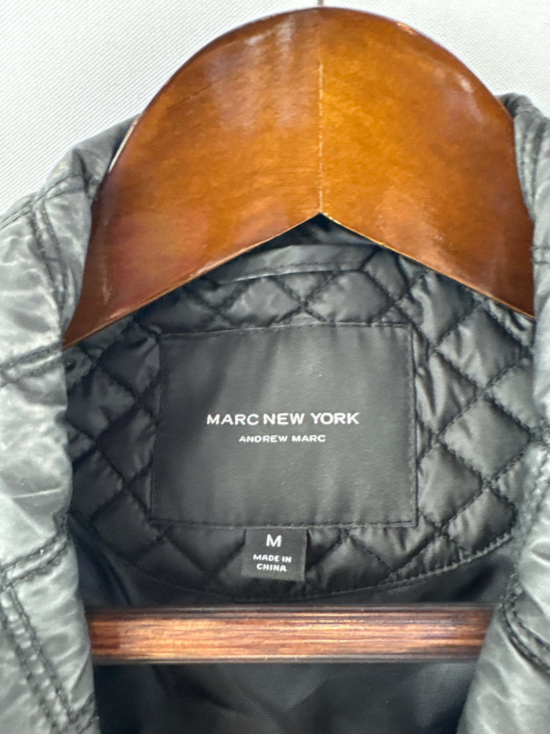 Women’s Marc New York Medium Black Quilted Puffer Vest