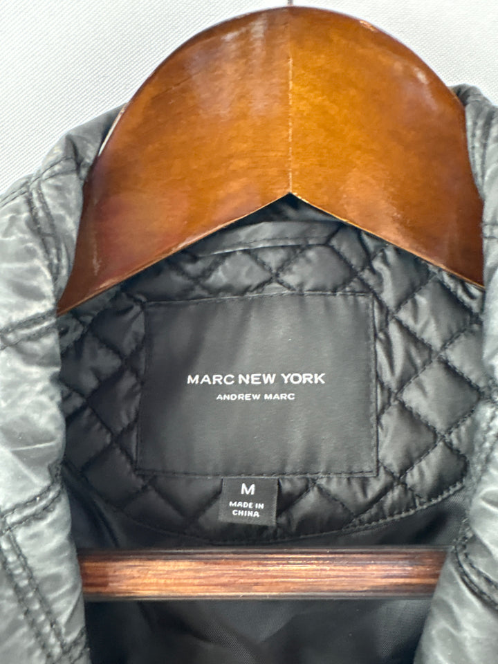 Women’s Marc New York Medium Black Quilted Puffer Vest