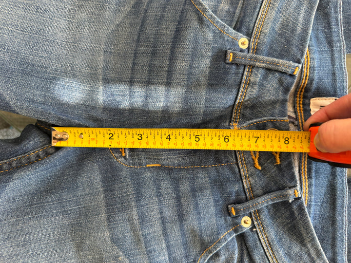 Hudson Jeans Low Rise Skinny Flap Pocket Jeans Y2K