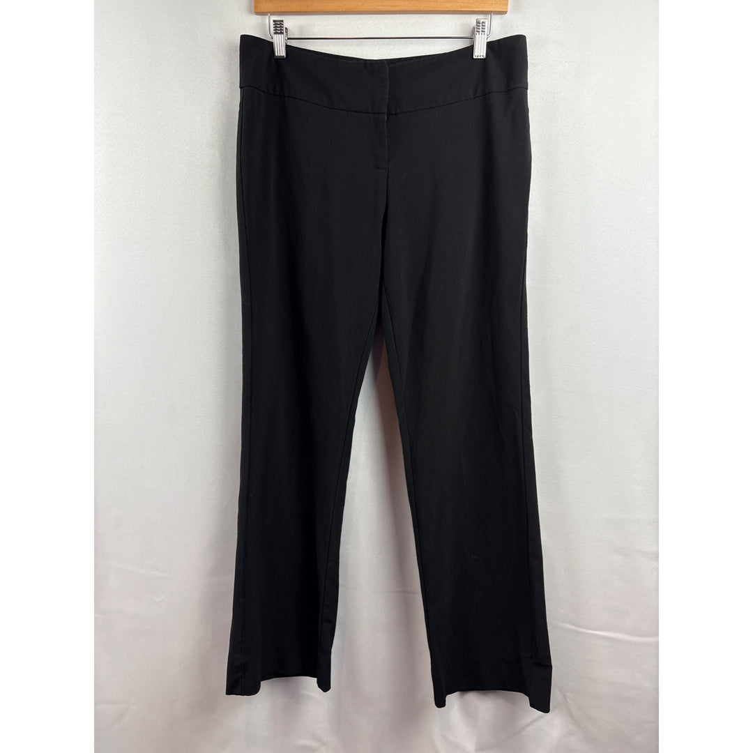Kenneth Cole New York Womens Black Dress Pants Size 8 Short Made In Guatemala