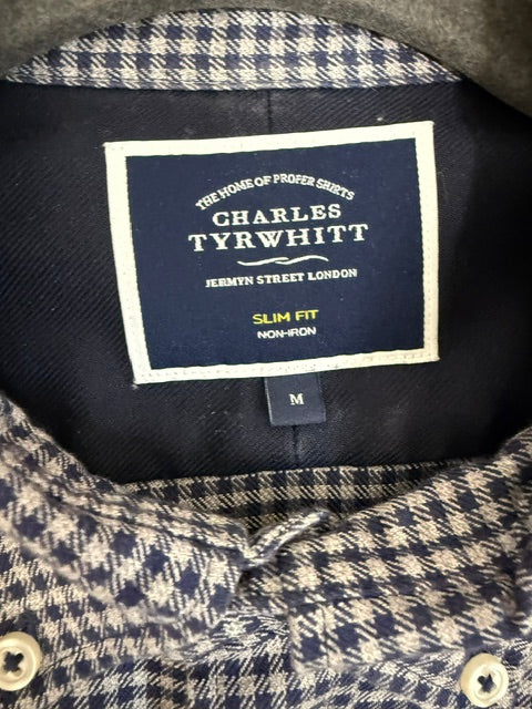 Charles Tyrwhitt Slim Fit Casual Check Shirt SzM