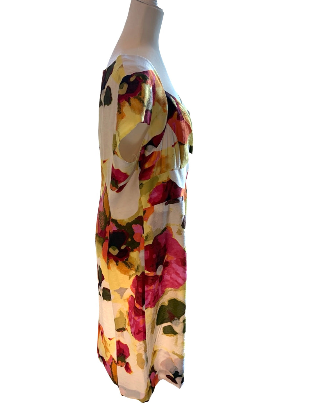 Isabella DeMarco Tahari Levine Colorful Sweetheart A-Line Party Dress Size 14