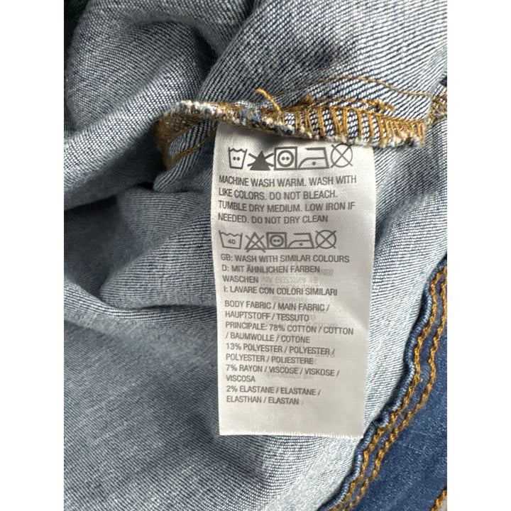Women’s d&co. 1X Medium Blue Wash Jean Jacket