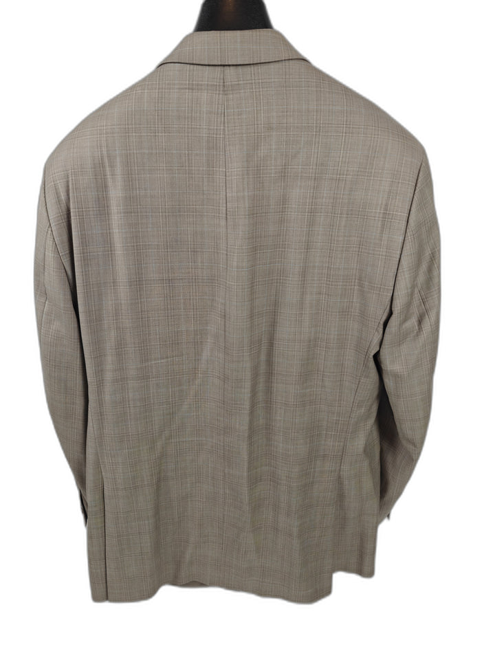 Men’s Michael Kors Blazer Tan Plaid 46L