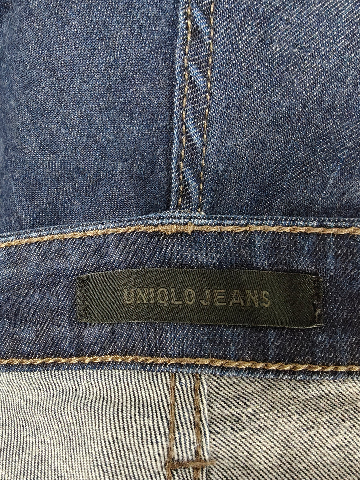 Men’s Uniqlo Slim Jeans Blue 36x34