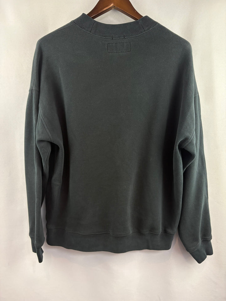 Men’s Abercrombie & Fitch Medium Black Oversized Crewneck