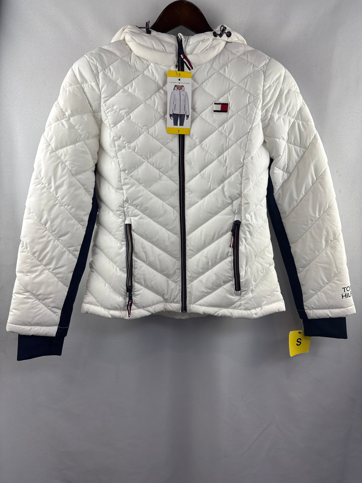 Women’s Tommy Hilfiger Small White Puffer Jacket