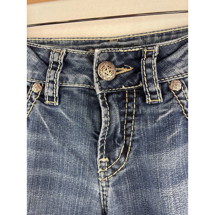 Silver Jeans Co. Suki Mid Slim Bootcut Jeans W27/L33 Blue Denim Womens
