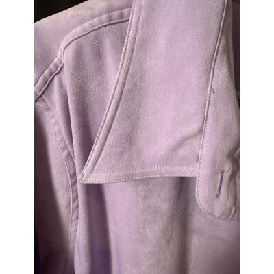 Venezia Lavender microsuede button down size 2X