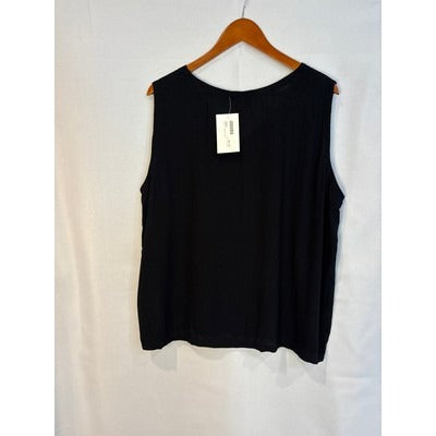 Women’s Serendipity Size XXL Black Tank Blouse