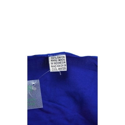Women's Primitive Vibes Hawaii Blue Long Wrap Up Skirt - Size L