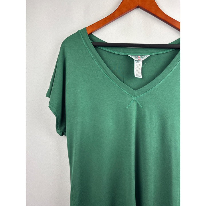 Women’s Hard Tail XS Green Short Sleeve Shirt