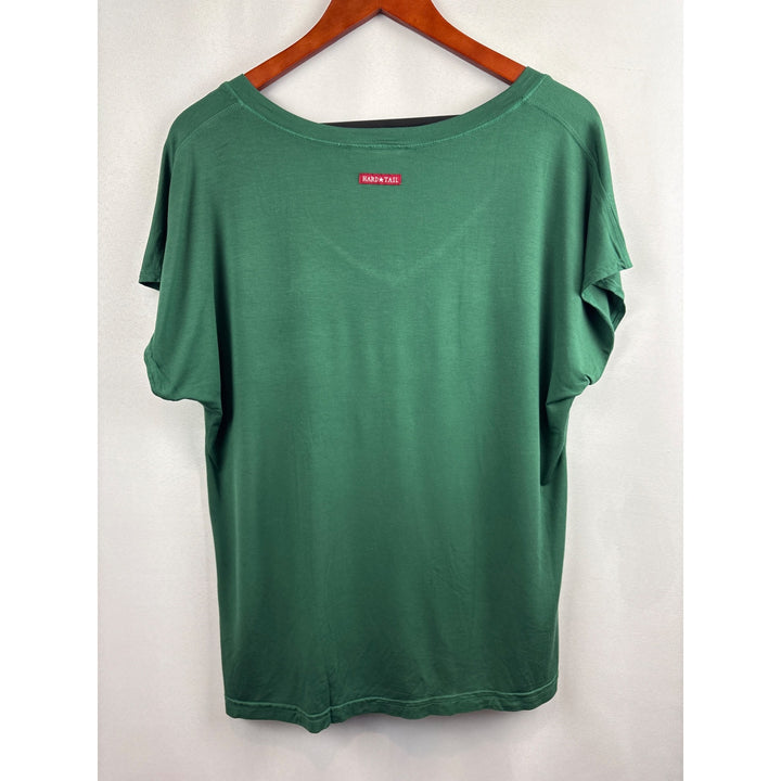 Women’s Hard Tail XS Green Short Sleeve Shirt
