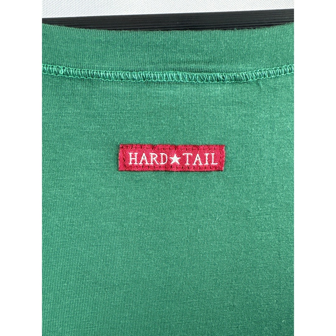 Women’s Hard Tail XS Green Short Sleeve Shirt