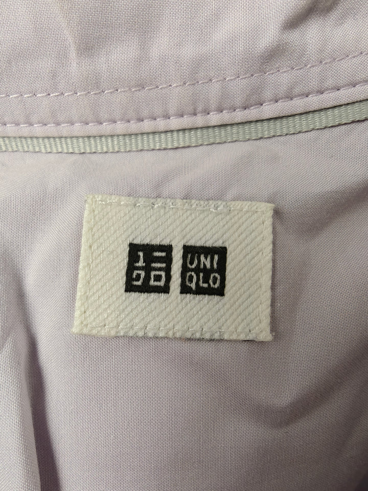 Men’s UNIQLO Button-Down Shirt Light Lavender XL