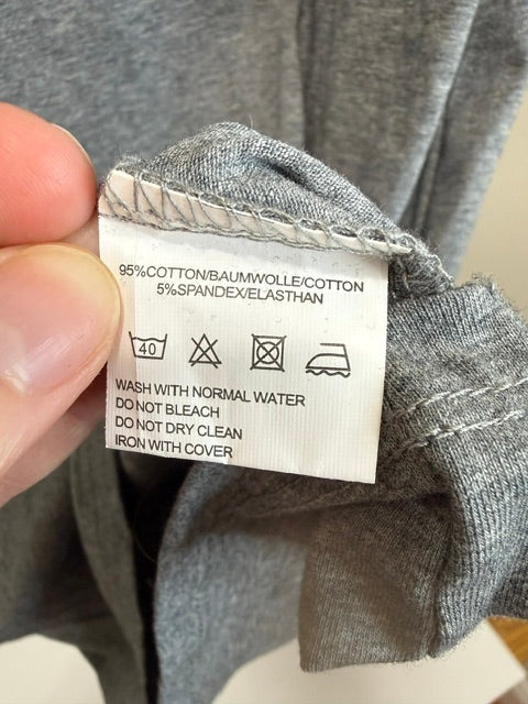 Missky Heather Gray Hoodie Dress Sz XL