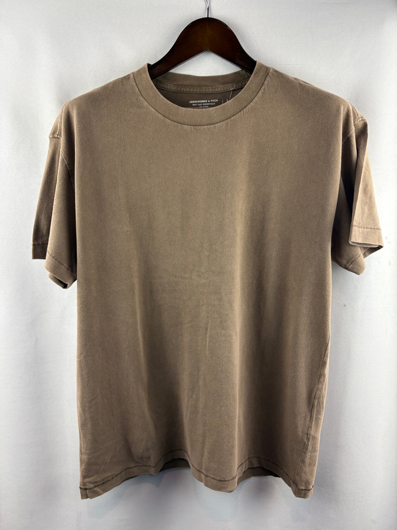 Men’s Abercrombie & Fitch Large Chocolate Brown T-Shirt