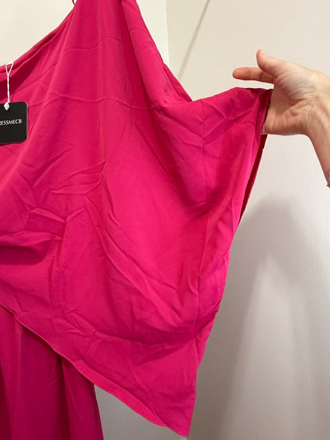 Dressmecb One‑Shoulder Maxi Dress SzXL NWT