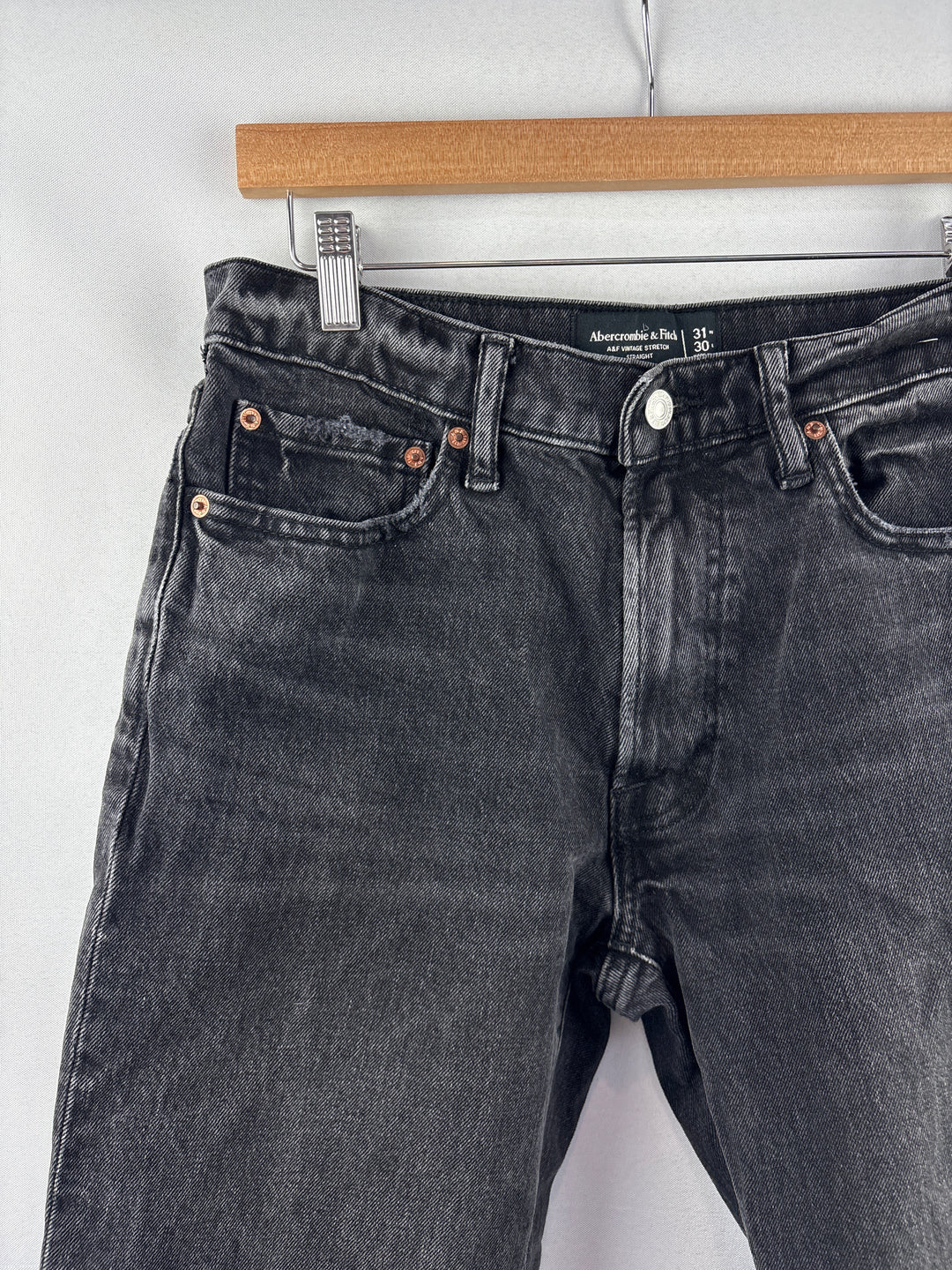 Men’s American Eagle Size 31x30 Black Straight Leg Jeans