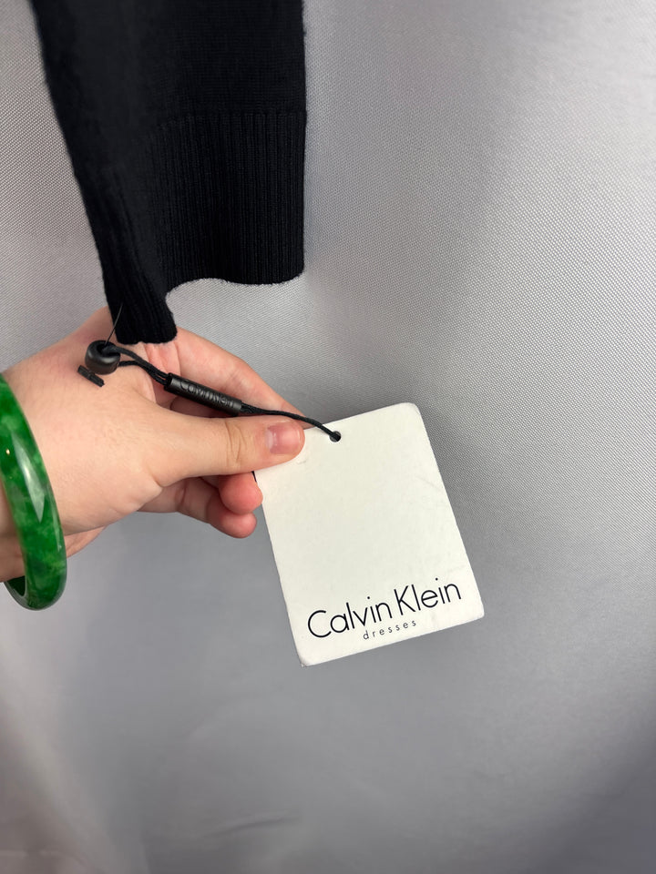 Women’s Calvin Klein Small Black Cropped Cardigan