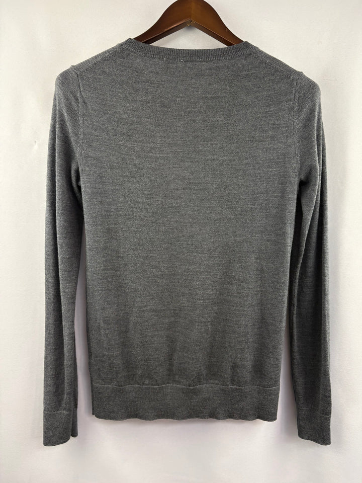 Women’s GAP Tall Small Dark Gray Crewneck Sweater