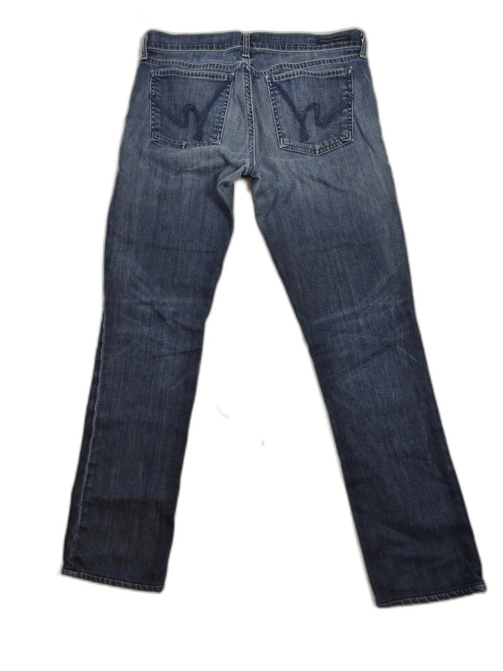 Mens Citizens of Humanity Straight Leg Jeans Blue Size 30