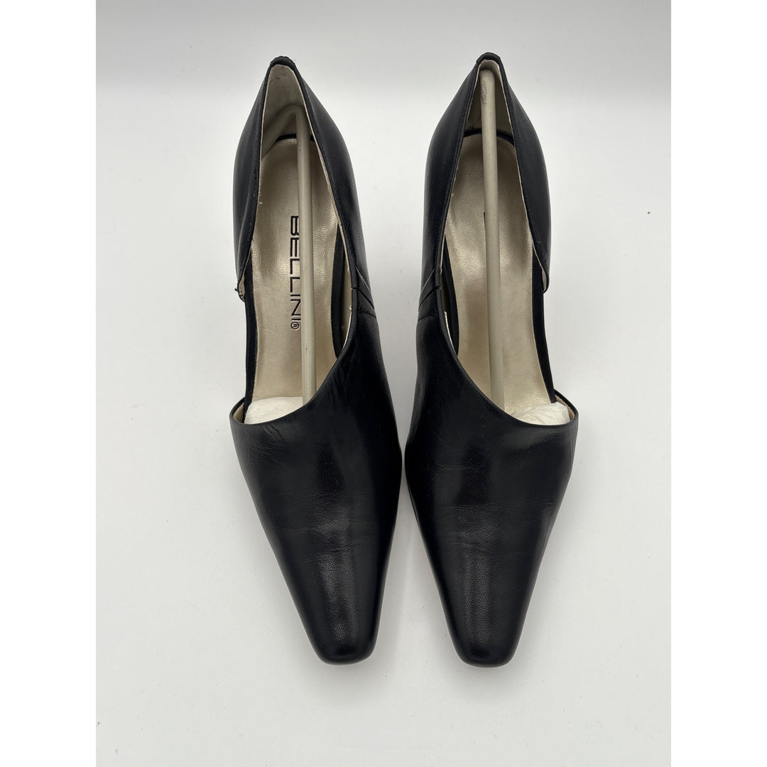 Women’s Bellini Size 6.5 Black Leather Pumps