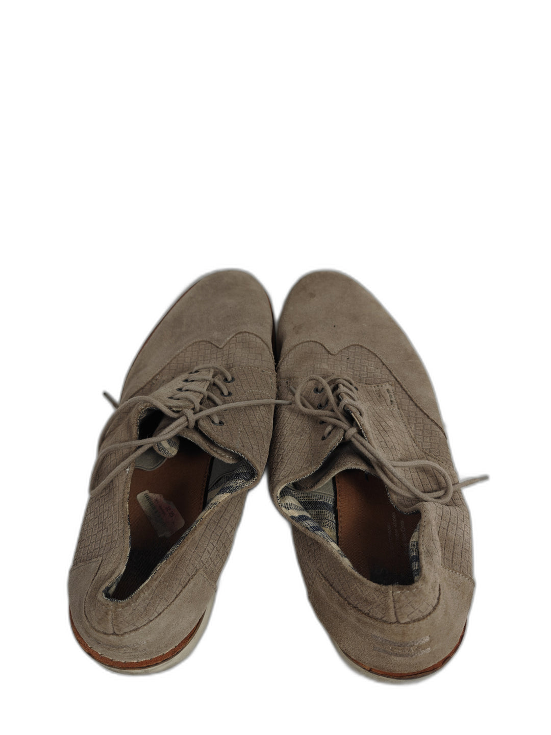 Men TOMS Oxford Shoes Taupe Size 12
