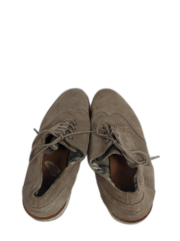 Men TOMS Oxford Shoes Taupe Size 12