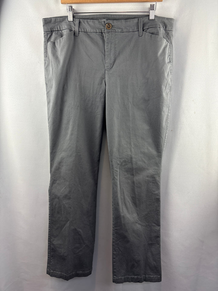 Women’s Old Navy Size 16 Gray Boot-Cut Pants