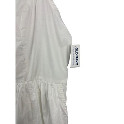 Women’s Old Navy Size XL White Maxi Sundress.