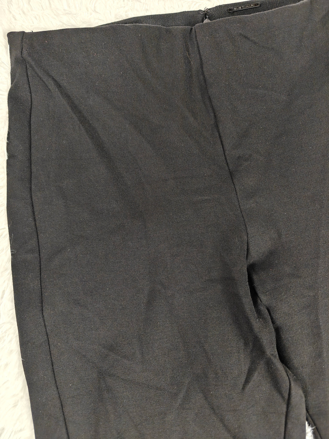 Womens Elie Tahari Straight Leg Black Pants Size 12