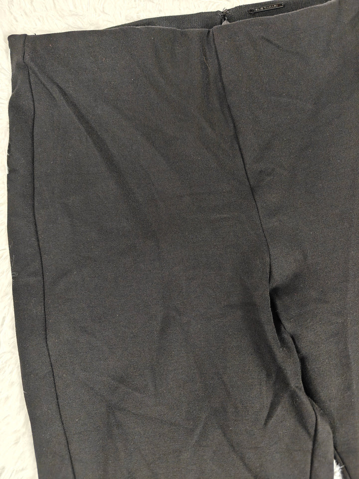 Womens Elie Tahari Straight Leg Black Pants Size 12