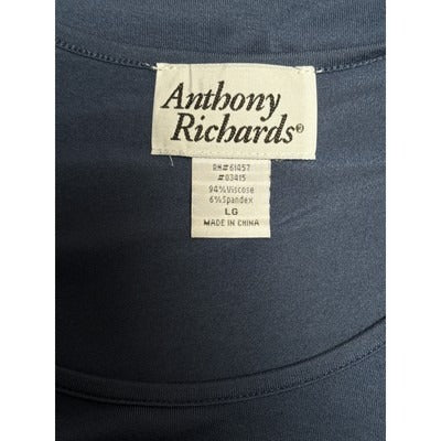 Women’s Anthony Richard’s Long Navy Blue Tank top Sz L