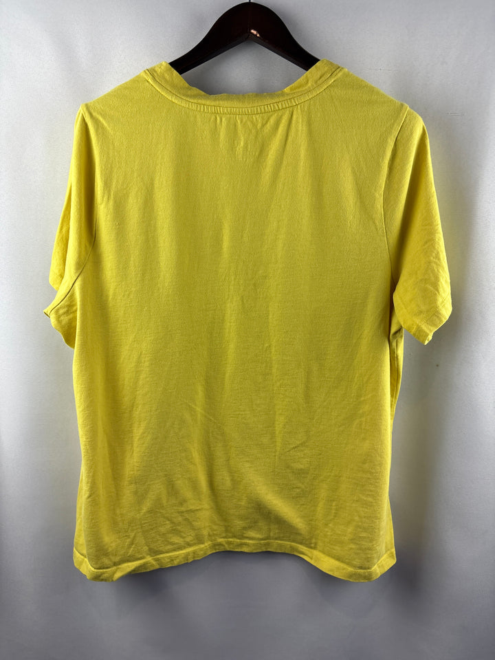 Women’s D&amp;Co XL Mustard Yellow V-Neck T-Shirt