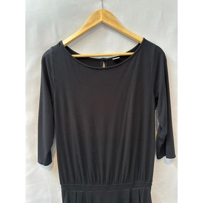 PrettyGarden Black Jumpsuit with Pockets Size XL