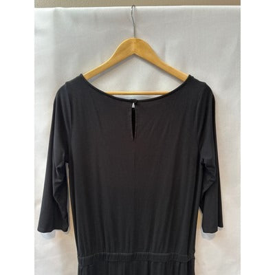 PrettyGarden Black Jumpsuit with Pockets Size XL
