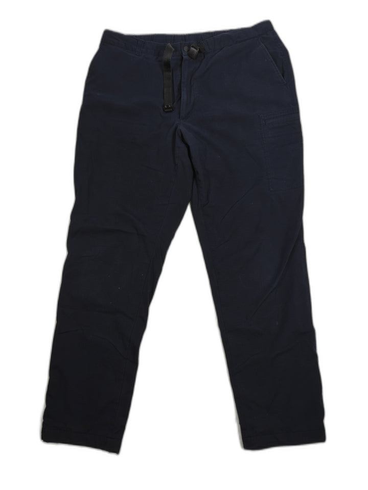 Mens Uniqlo Heattech Cargo Pants Navy Size XL