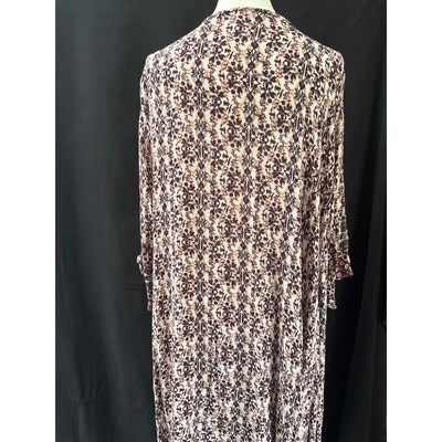 Lucky Brand Womens Floral Kimono Cardigan