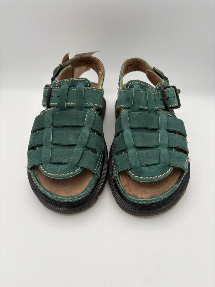 Women’s Dr. Martens Size 8 Forest Green Suede Sandals