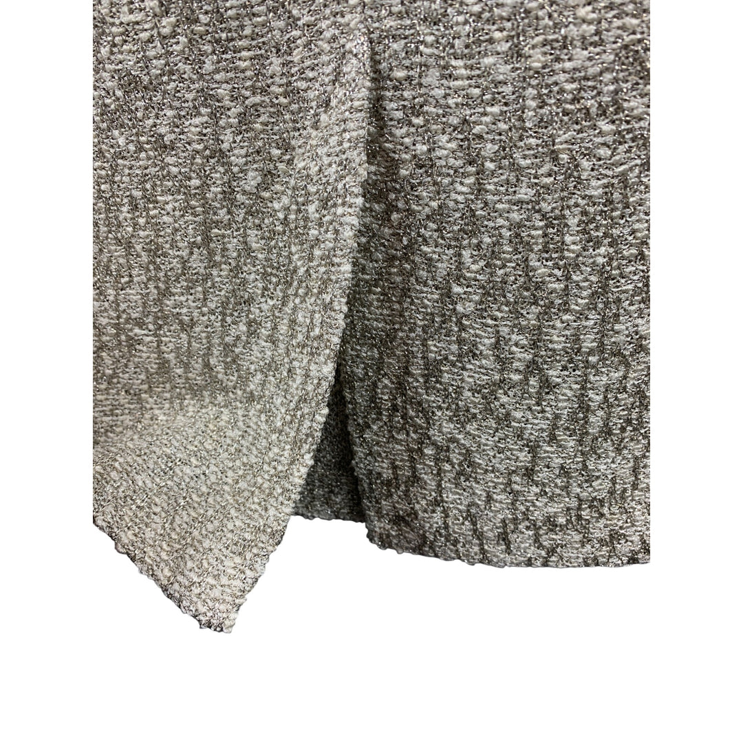 Women's St. John Evening Gray Set with Beaded Accent Size 8
