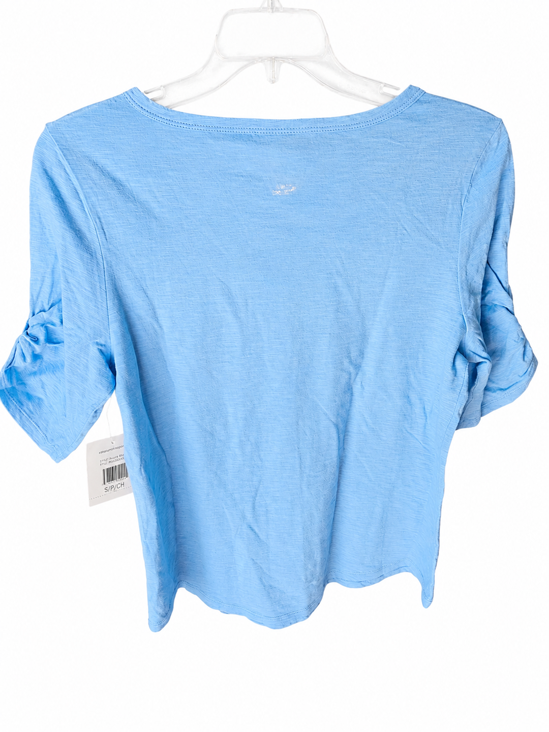 Ella Rafaella women’s short sleeve top in Blue