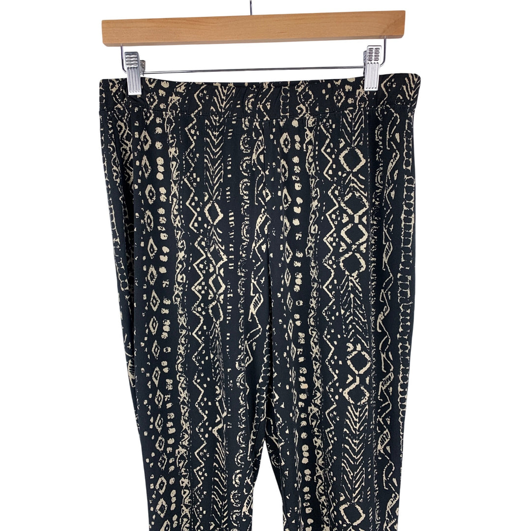 Black & White Tribal Print Pants