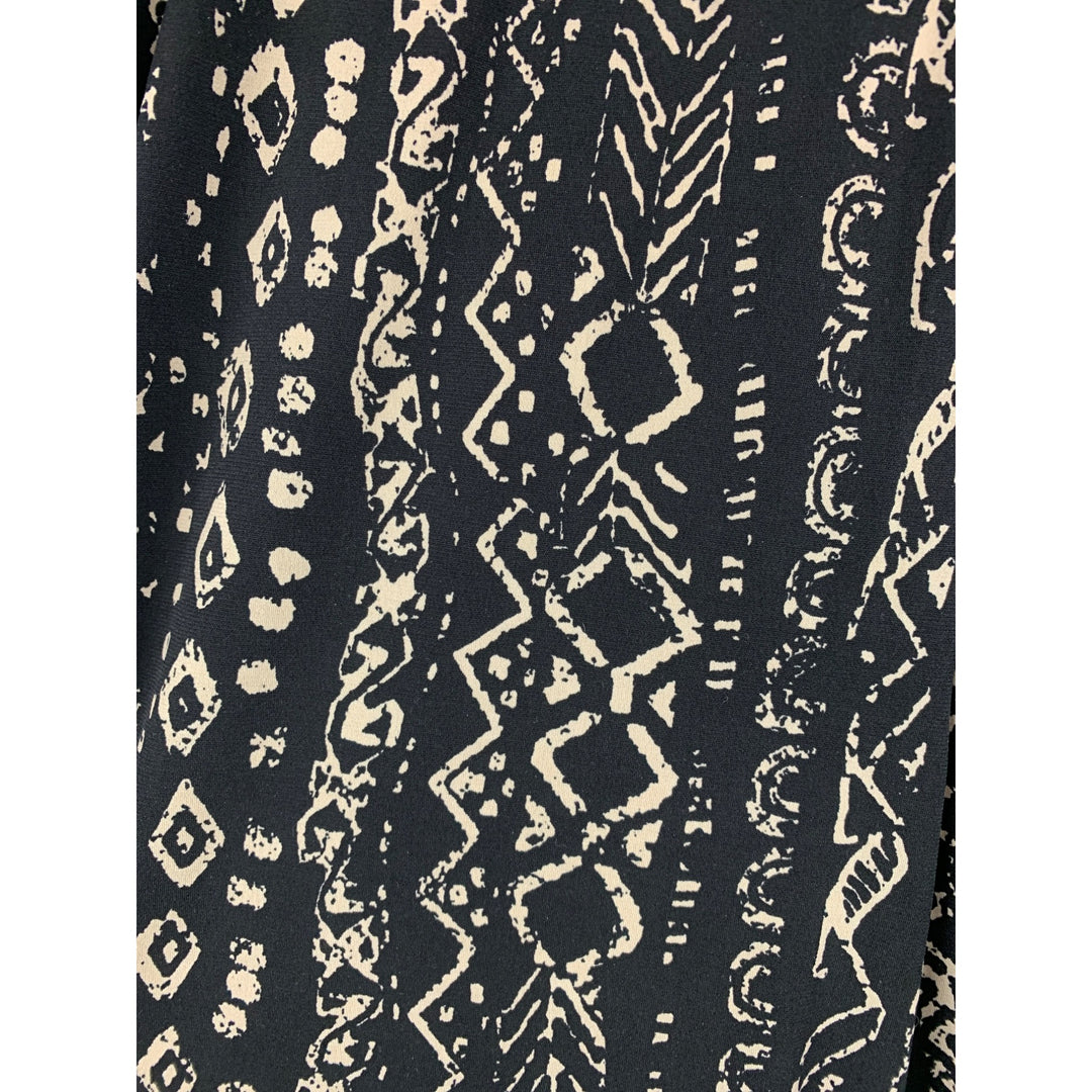 Black & White Tribal Print Pants