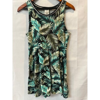 Pink by Victoria Secret Green Floral Large Tank Mindress