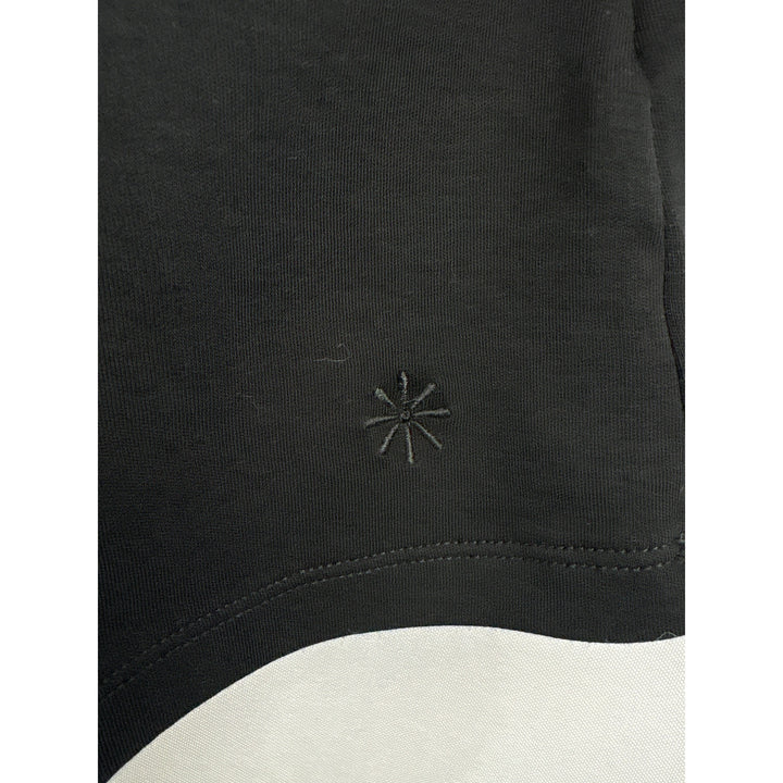 Isaac Mizrahi Live! Essentials Black Crew Neck T-Shirt 1X 100% Cotton Womens