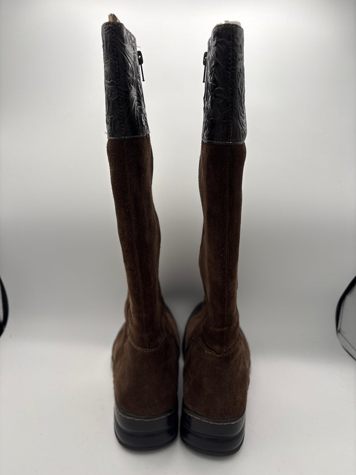 Women’s Söfft Size 8.5 Chocolate Brown Leather Knee High Boots