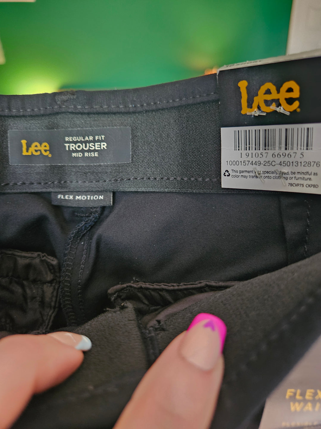 Women's Lee® Flex Motion Trouser Pants 10 Short