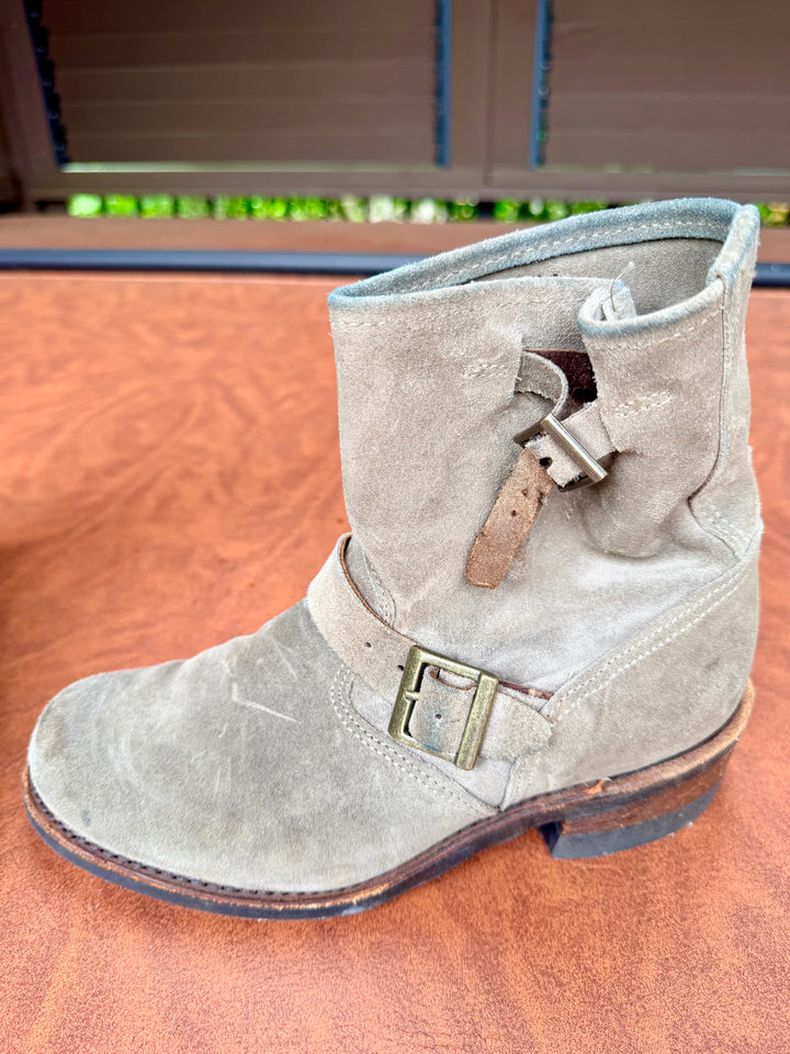 Vintage Shoe Company USA Union Made Pennsylvania Leather Ankle Boots Women's Size 8